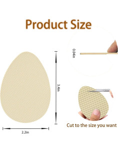 Almohadillas Antideslizantes para Zapatos Lyinkeeltd Beige 2