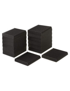 Panel Acústico Auralex WEDGIE 24-Pack 30.48x30.48 cm Carbón