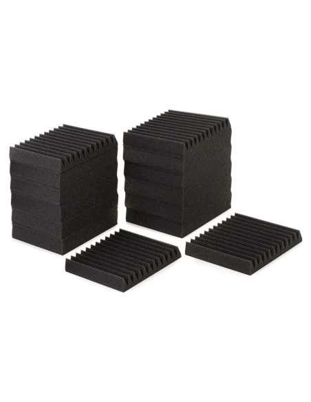 Panel Acústico Auralex WEDGIE 24-Pack 30.48x30.48 cm Carbón