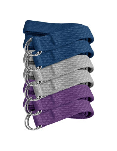 Correa de Yoga Sunshine 6-Pack 1.83m Ajustable con D-Ring