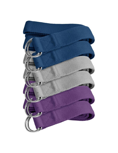 Correa de Yoga Sunshine 6-Pack 1.83m Ajustable con D-Ring