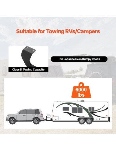 Enganche de Remolque VEVOR Clase 3 para Honda CR-V 2017-2023