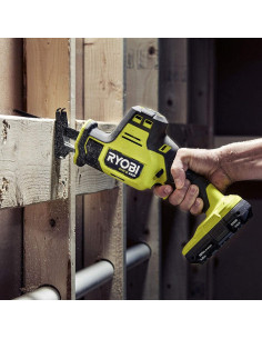 Sierra Recíproca Compacta RYOBI 18V Sin Escobillas 33cm 2