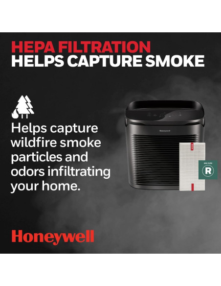 Purificador de Aire HEPA Honeywell HPA3100 para Habitaciones Grandes