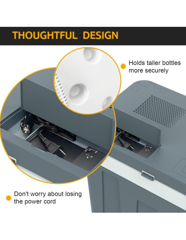 Enfriador y Calentador Eléctrico ADVWIN 48L 12V/110V Portátil