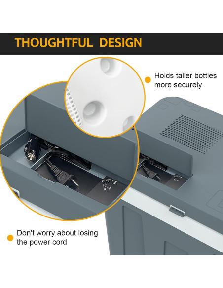 Enfriador y Calentador Eléctrico ADVWIN 48L 12V/110V Portátil