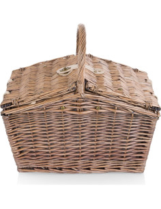 Cesta de Picnic Piccadilly Picnic Time para 2 - Mimbre 40.6x36.8x24.1cm 2