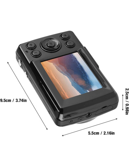 Cámara Digital TOPINCN 16MP 720P para Niños con Zoom 16X