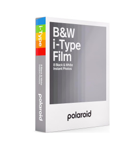 Película Instantánea B&W Polaroid I-Type 8 Fotos 6001 2