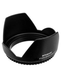 Capucha de Lente Polaroid 62mm con Bisel Escallopado