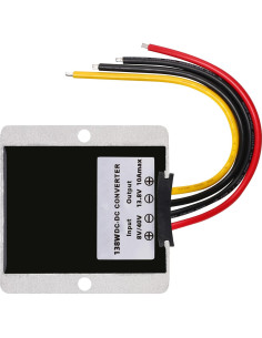 Convertidor DC a DC 8V-40V a 13.8V 10A QJFCS Regulador 2