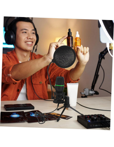 Micrófono Profesional USB Sosoport E311958MGZ para Juegos