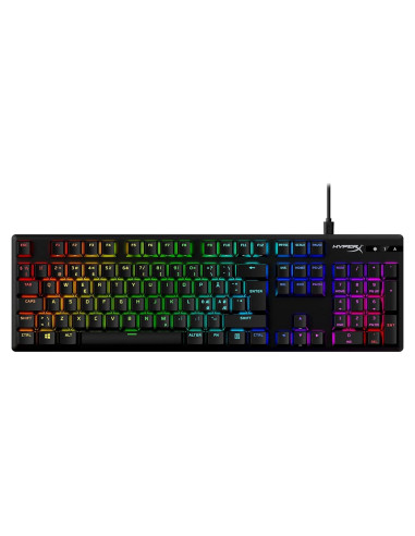 Teclado Mecánico HyperX Alloy Origins PBT RGB Compacto