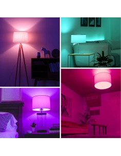 Bombillas Inteligentes ANWIO E12 LED 4.9W 470LM 2 Paquete 2