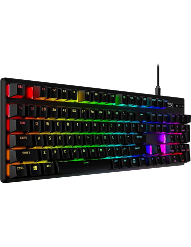 Teclado Mecánico HyperX Alloy Origins PBT RGB Compacto