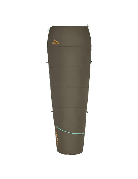 Saco de Dormir Sintético Kelty Rambler 50 - Verde Musgo