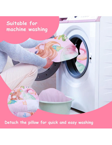 Esterilla de Siesta Lydaz para Niños con Almohada y Manta