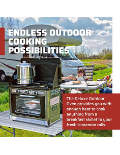 Horno Exterior Camp Chef COVEN - 61x38x46 cm, Gas Propano 2