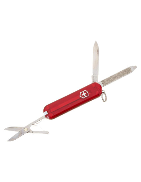 Cuchillo Plegable Victorinox Ejercito Suizo 7 Funciones Rojo