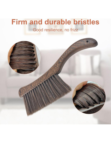 Cepillo de Polvo PENGJINYU con Mango Curvado de Madera