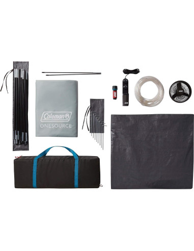 Tienda de Camping Coleman OneSource 4 Personas con Ventilador y LED
