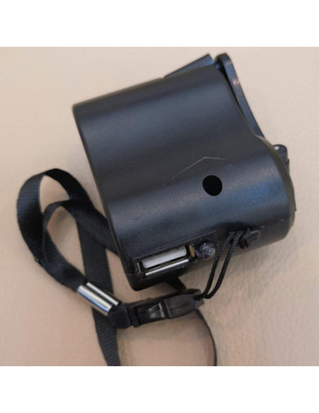 Generador de manivela de emergencia USB Jeorywoet 76g