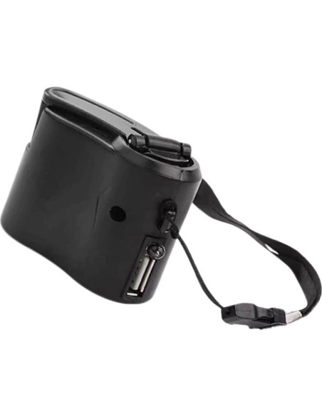 Generador de manivela de emergencia USB Jeorywoet 76g