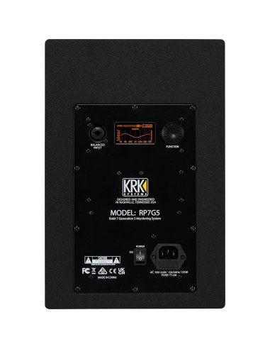 Monitores de Estudio KRK ROKIT 7 Generación Cinco 7" Par
