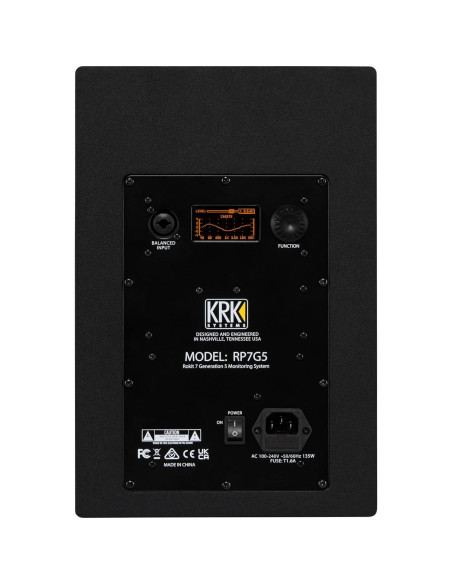 Monitores de Estudio KRK ROKIT 7 Generación Cinco 7" Par