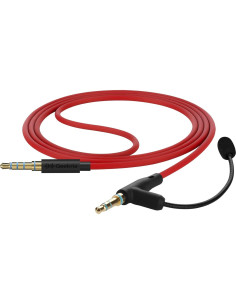 Cable de auriculares Geekria con micrófono boom 1.22m 2