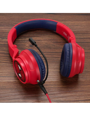 Cable de auriculares Geekria con micrófono boom 1.22m