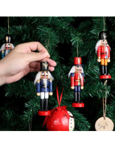 Figuras de Cascanueces Ochine Set de 5 Piezas de Madera 2