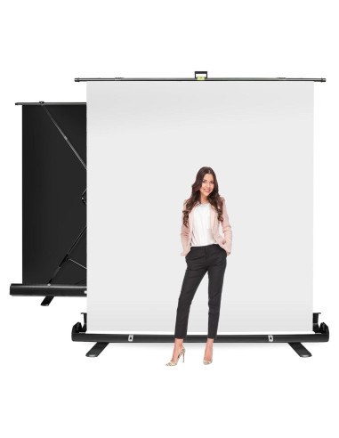 Pantalla Plegable Blanca Julius Studio 182 x 152 cm JSAG665