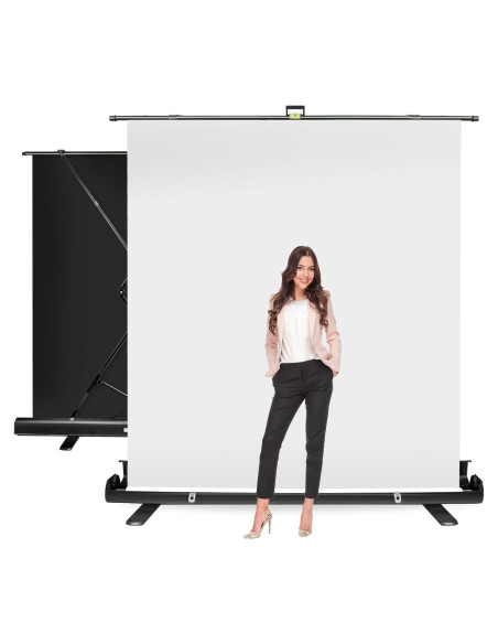 Pantalla Plegable Blanca Julius Studio 182 x 152 cm JSAG665