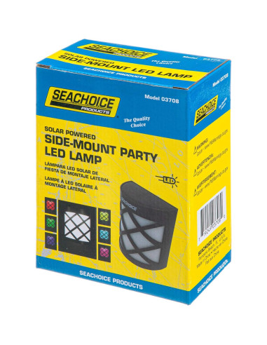 Luz de Muelle Solar LED Seachoice 10.16x11.11cm Multicolor