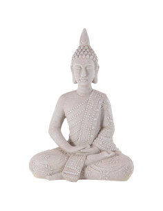 Escultura de Jardín Buda Deco 79 de Óxido de Magnesio 48.3x33x71.1cm