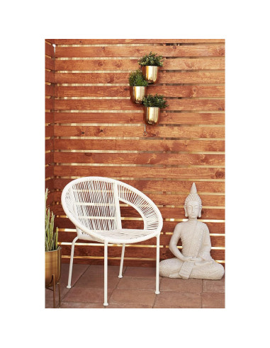 Escultura de Jardín Buda Deco 79 de Óxido de Magnesio 48.3x33x71.1cm