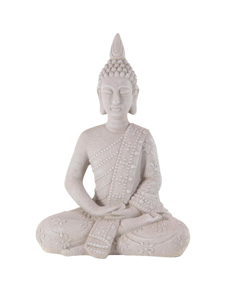 Escultura de Jardín Buda Deco 79 de Óxido de Magnesio 48.3x33x71.1cm