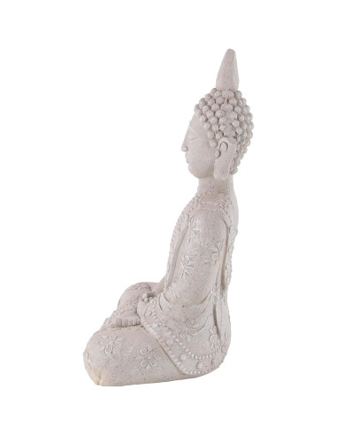 Escultura de Jardín Buda Deco 79 de Óxido de Magnesio 48.3x33x71.1cm