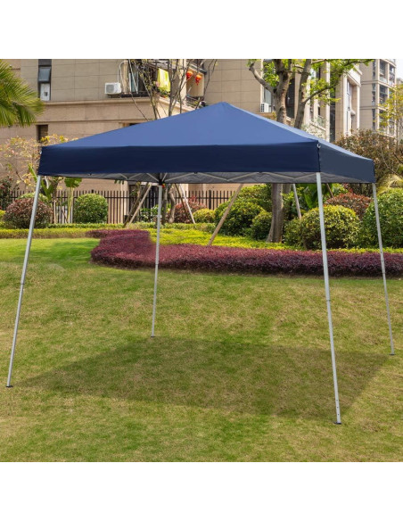 Carpa Gazebo Vasitelan 3x3m Impermeable UV Ajustable Azul
