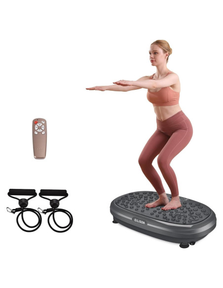 EILISON FitMax 3D XL Plataforma de Vibración 120 Niveles