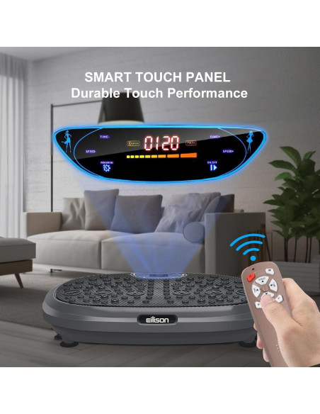 EILISON FitMax 3D XL Plataforma de Vibración 120 Niveles