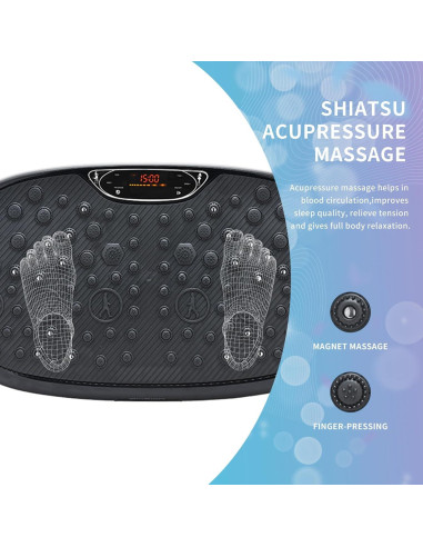 EILISON FitMax 3D XL Plataforma de Vibración 120 Niveles