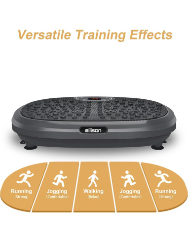 EILISON FitMax 3D XL Plataforma de Vibración 120 Niveles