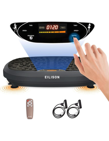 EILISON FitMax 3D XL Plataforma de Vibración 120 Niveles