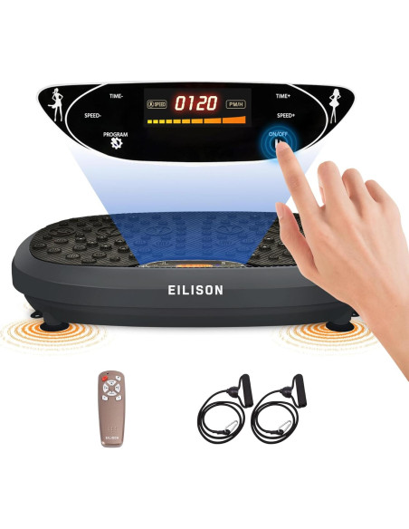EILISON FitMax 3D XL Plataforma de Vibración 120 Niveles
