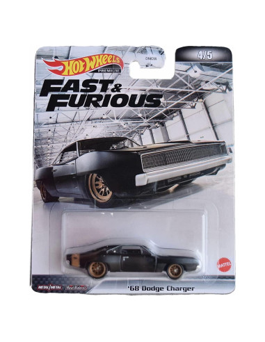 Hot Wheels Dodge Charger '68 Rápido y Furioso Premium