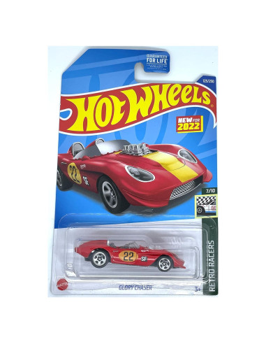 Hot Wheels Glory Chaser 2022 - Retro Racers 7/10 - Rojo