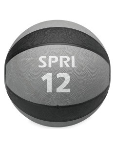 Balón Medicinal SPRI 12 lb (5.44 kg) para Ejercicio y Fitness