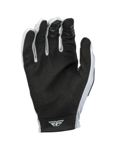 Guantes Lite Juveniles Fly Racing 2023 Gris/Azul Grande 2
